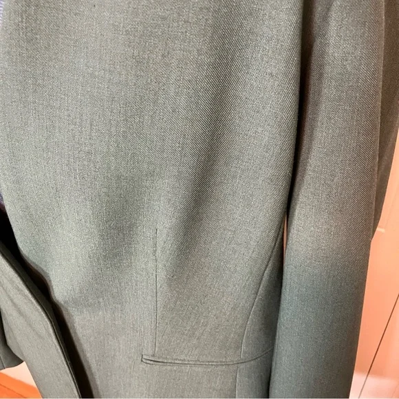 Ann Taylor Dark Green Pantsuit Size 8 - Picture 10 of 12